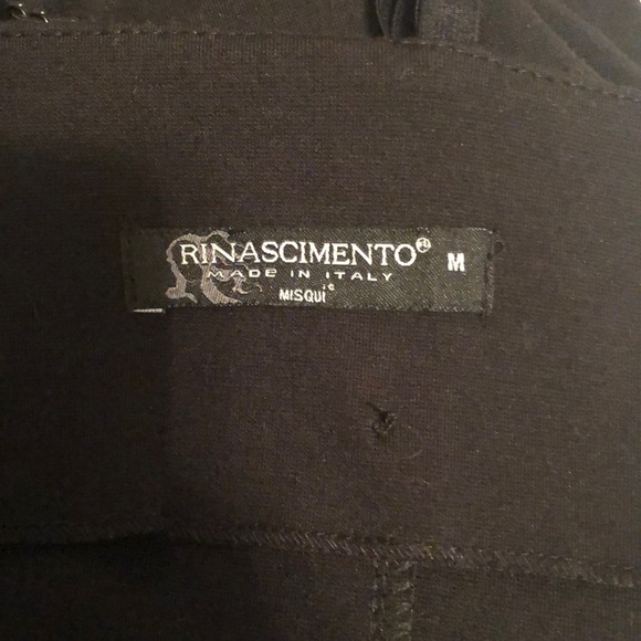 Rinascimento black midi dress - Picture 4 of 4